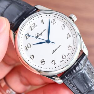 Longines Watch 35mm White / Silver - watch1409