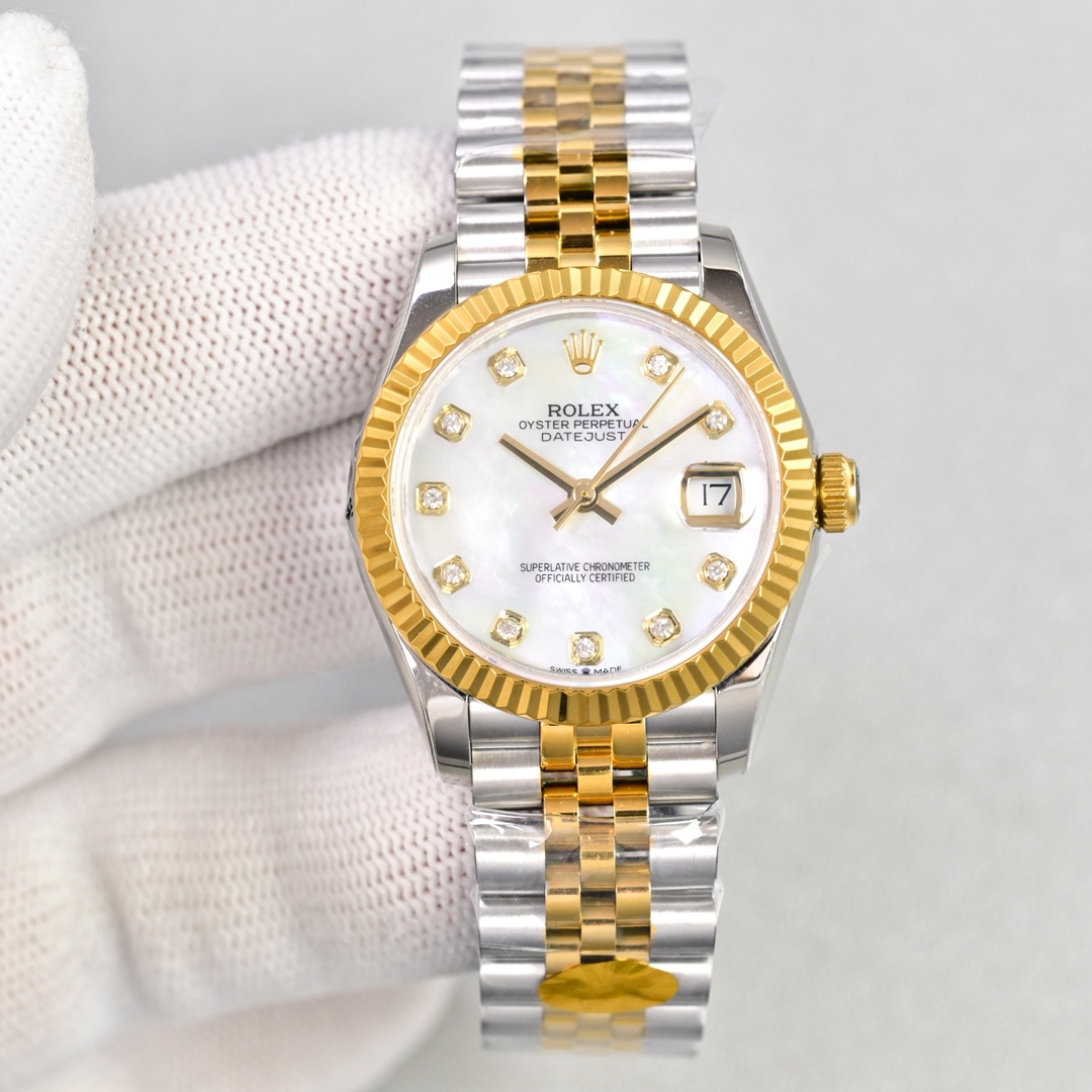 Rolex Datejust 31mm White - watch1418