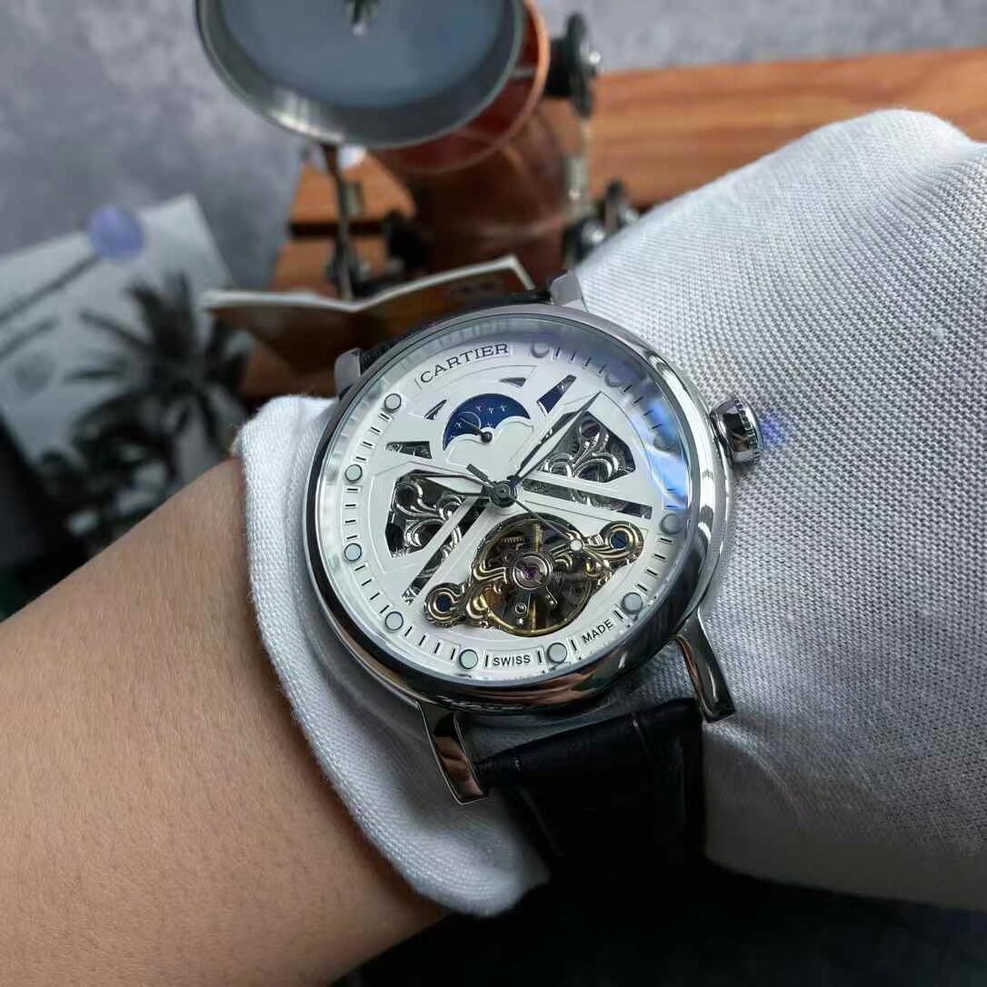 Cartier Watch 43mm Silver - watch1420