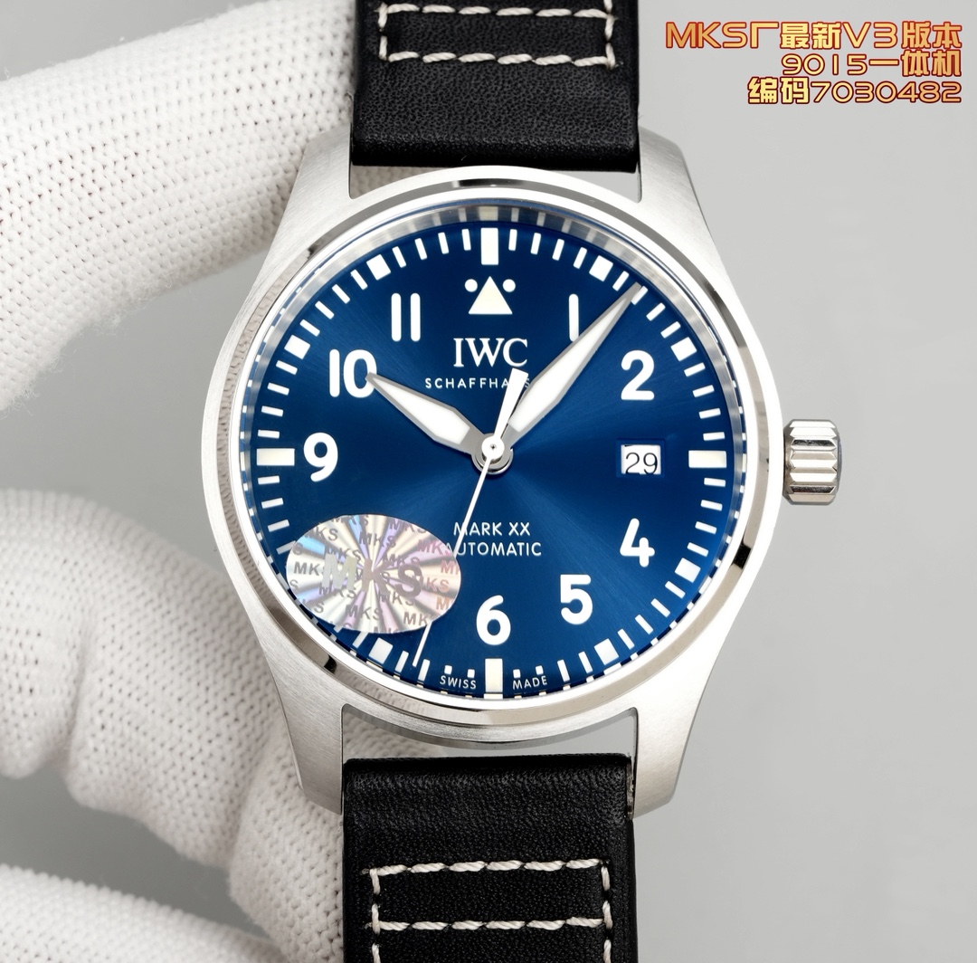 IWC Pilot Silver - watch1435