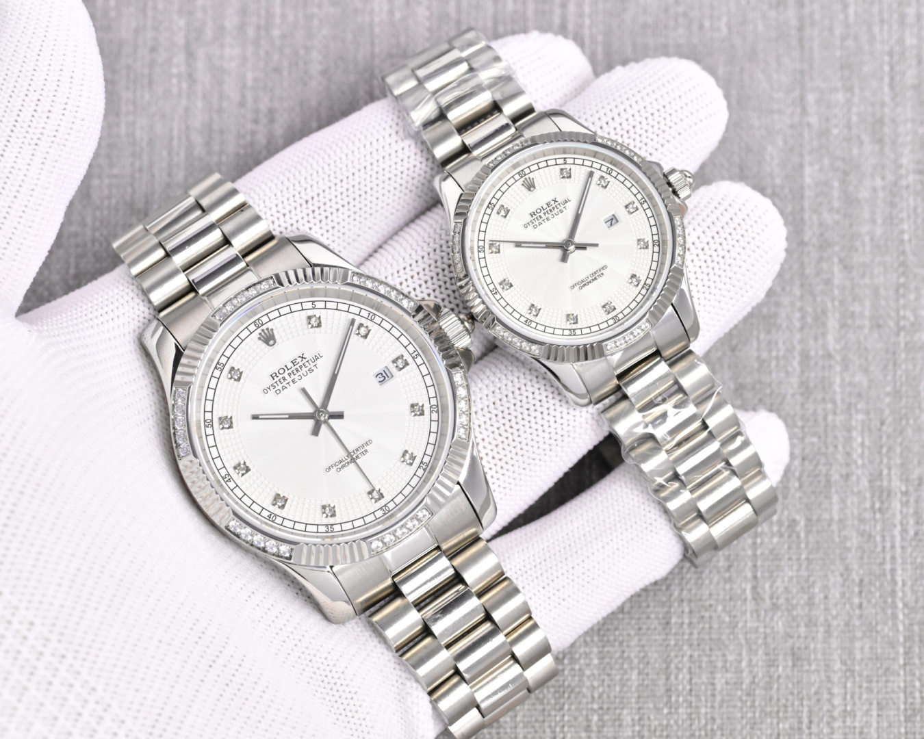Rolex Watch White / Gold - watch1442
