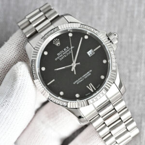 Rolex Watch 32mm White / Gold - watch1443