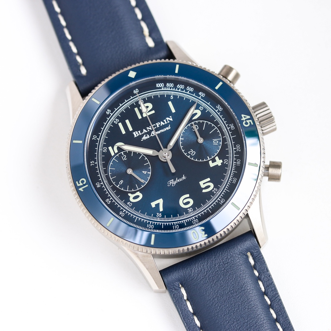 Blancpain Watch 42.5mm Blue - watch1446
