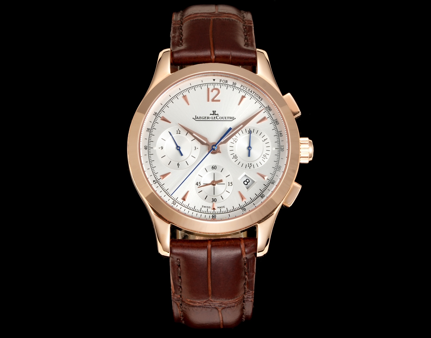 Jaeger-LeCoultre Watch 40mm White / Rose Gold - watch1452