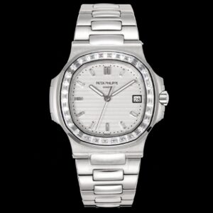 Patek Philippe Nautilus 40mm White / Silver - watch1453