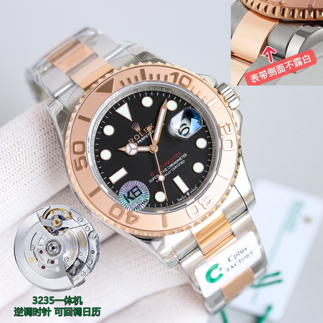 Rolex Submariner 40mm Rose Gold / Silver - watch1458