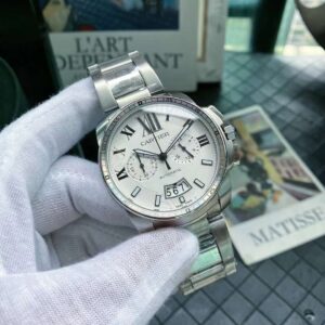 Cartier Watch Black / Silver - watch1516