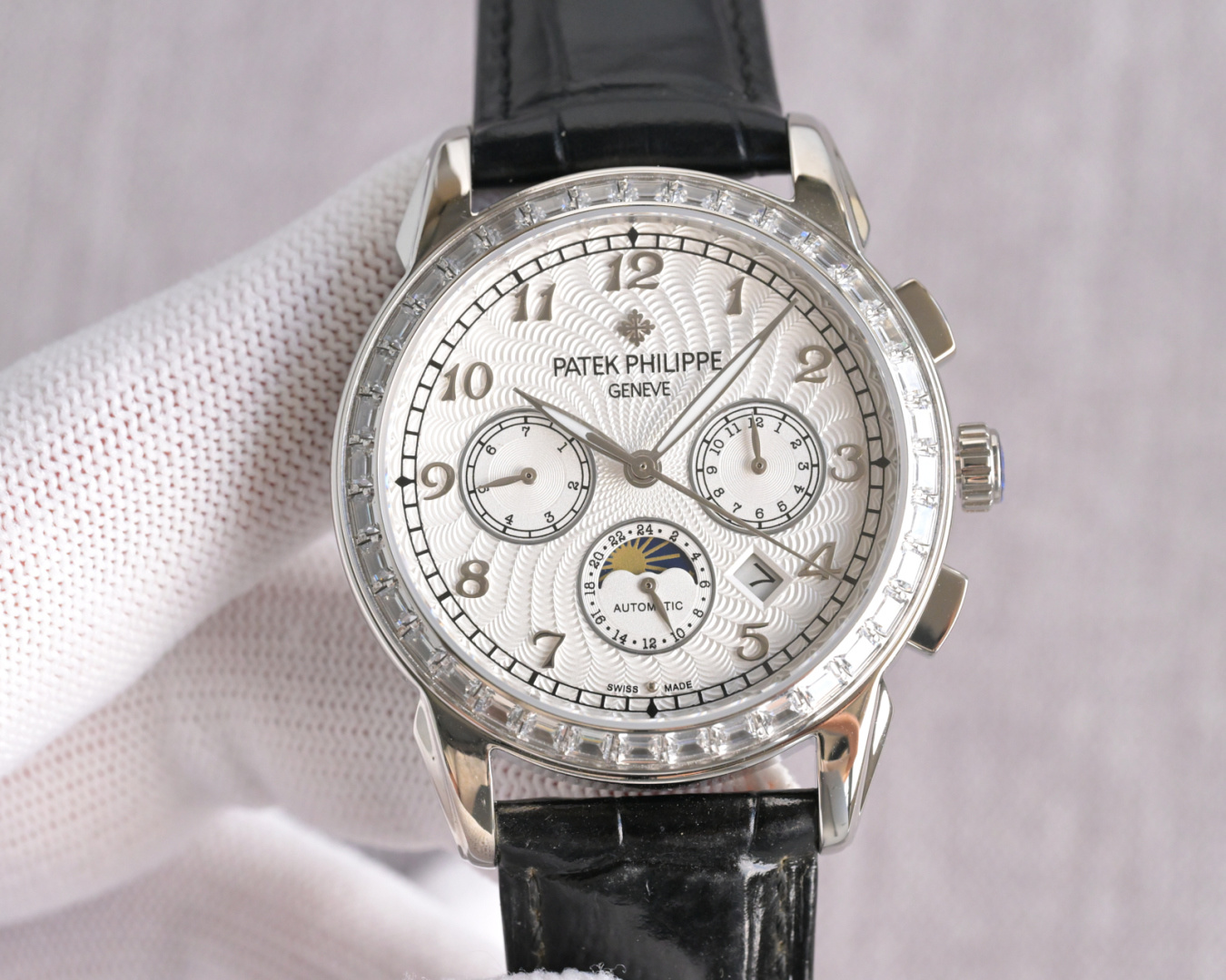 Patek Philippe Watch 40mm White / Gold - watch1523