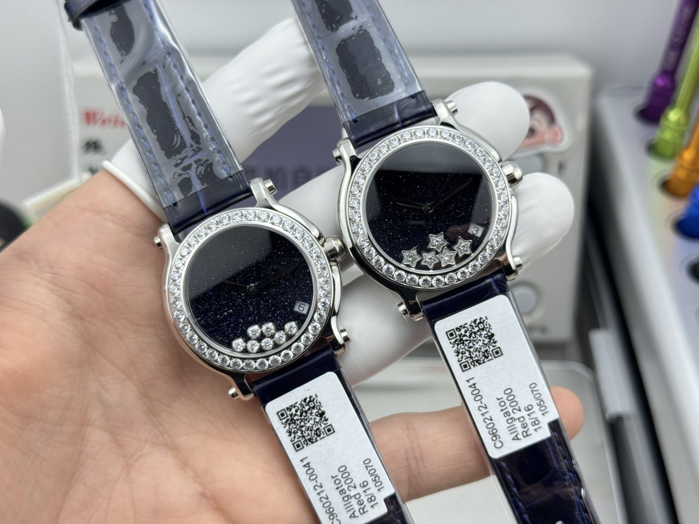Classic Watch Blue - watch1598