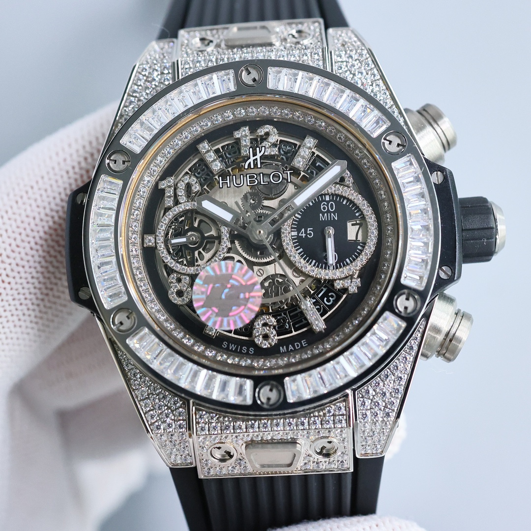 Hublot Watch White / Silver - watch1651