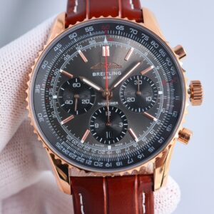 Breitling Navitimer 43mm White / Rose Gold - watch1687