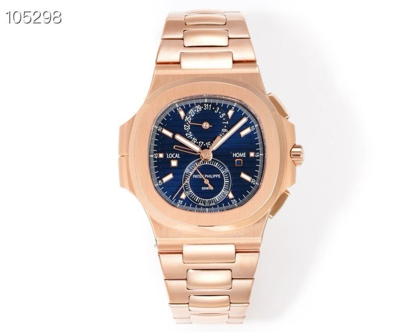 Patek Philippe Nautilus 40.5mm Black / White - watch1695