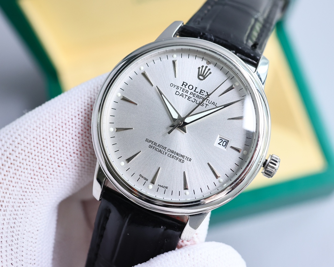 Classic Watch Silver - watch1703