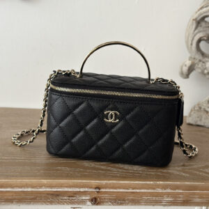 bag0627 Chanel Vanity Large Black