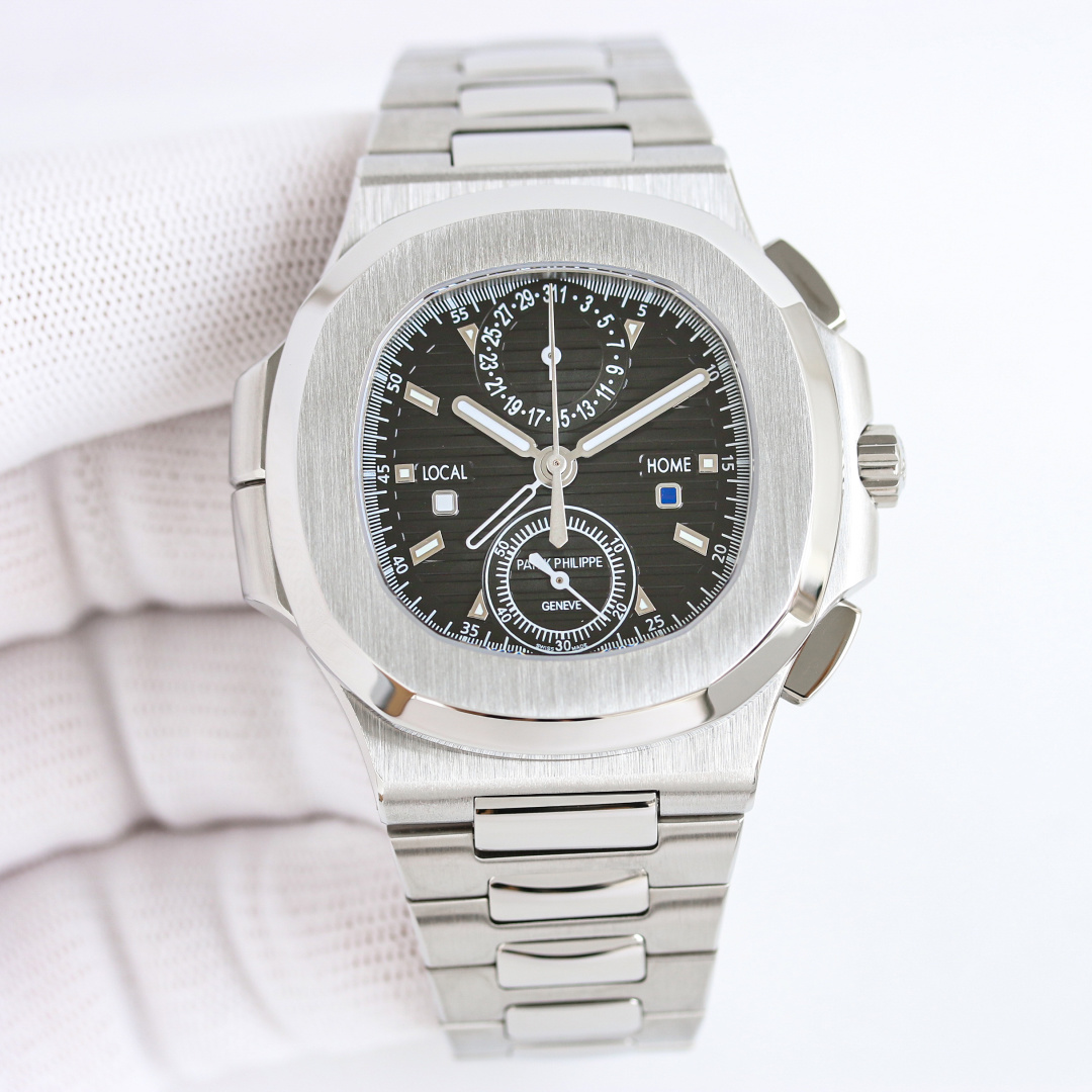 Patek Philippe Nautilus 40.5mm White / Gold - watch1757
