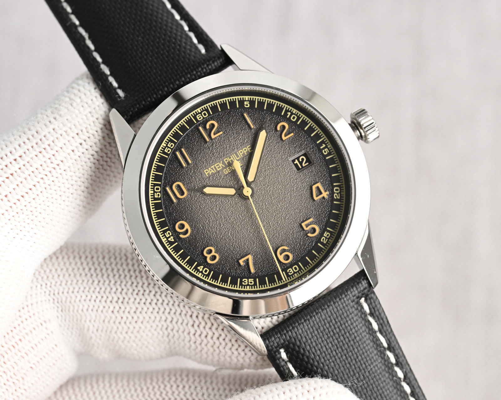 Patek Philippe Watch 40mm Black / Silver - watch1762