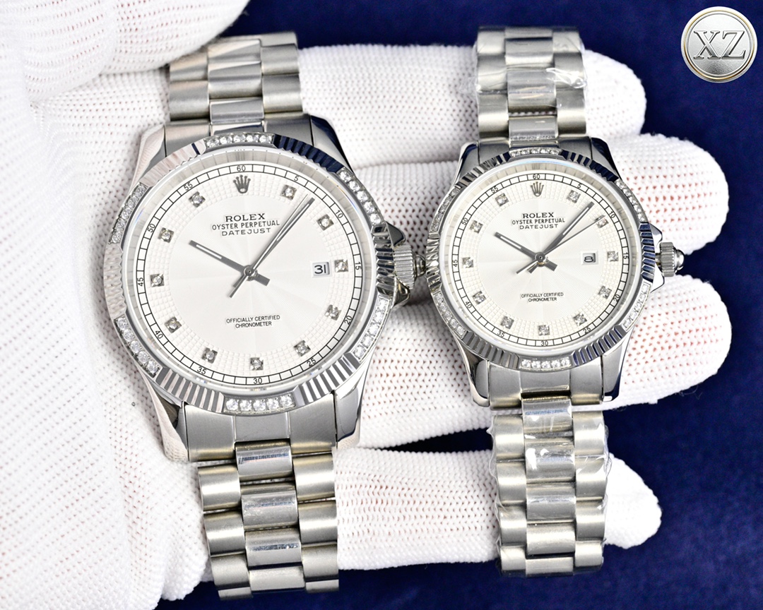 Classic Watch White / Gold - watch1775