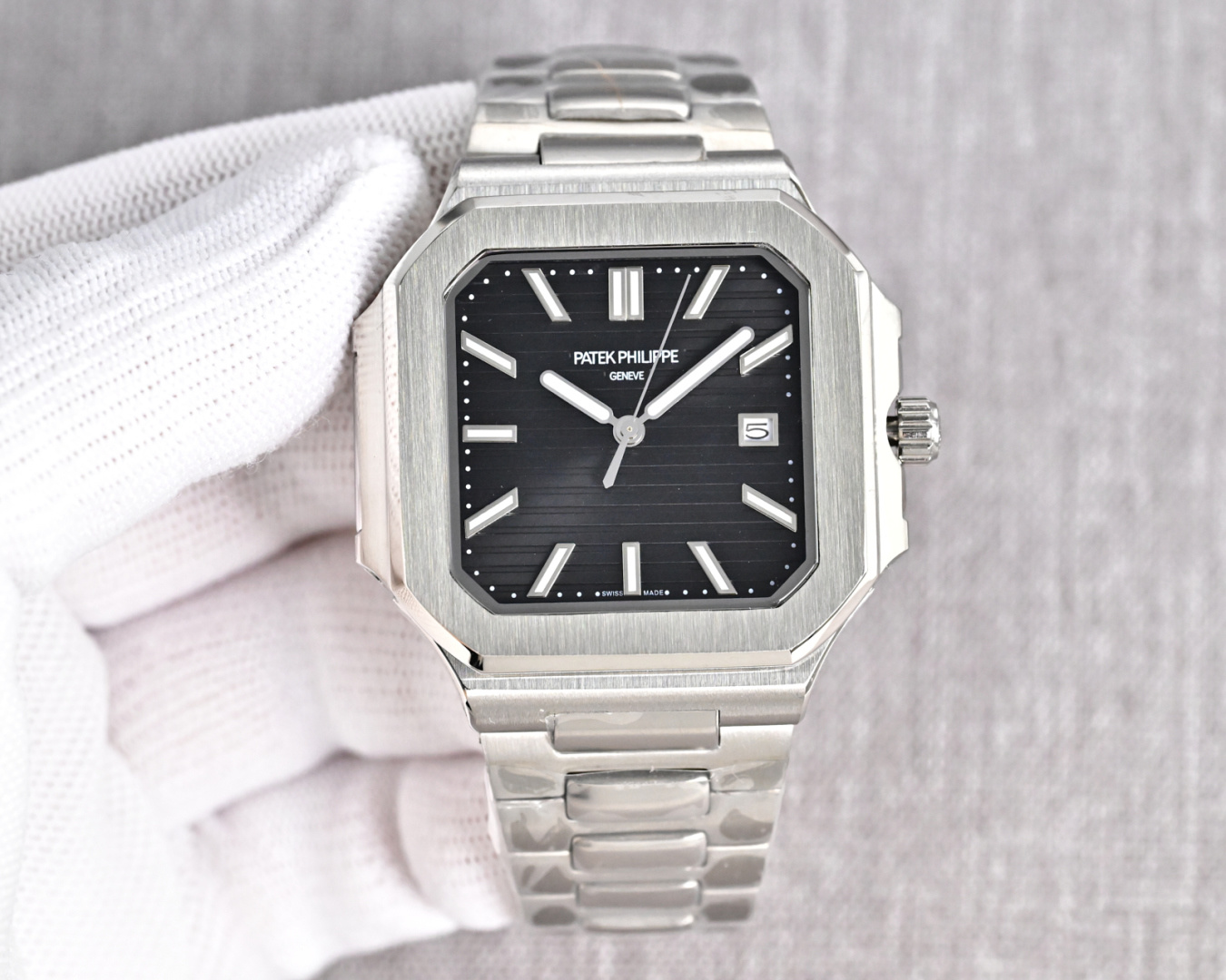 Patek Philippe Watch 45mm Silver - watch1790