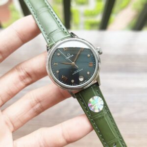 Omega De Ville 34mm Green / Silver - watch1828