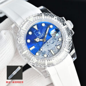 Rolex Watch 40mm Blue - watch1848