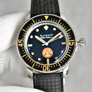 Blancpain Fifty Fathoms 40.3mm Green / Silver - watch1850