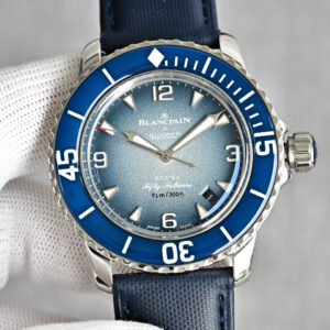 Blancpain Watch 45mm Blue / Silver - watch1851