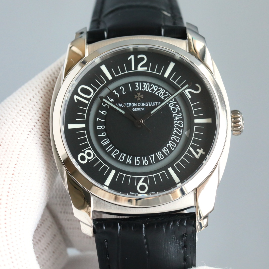 Vacheron Constantin Watch 41mm White / Rose Gold - watch1865