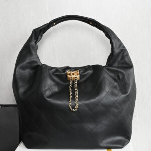 bag0639 Chanel Hobo Large Gold Hardware