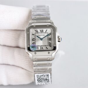 Cartier Santos 34mm White / Gold - watch1888