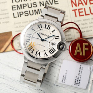 Cartier Ballon Bleu 42mm Silver - watch1893