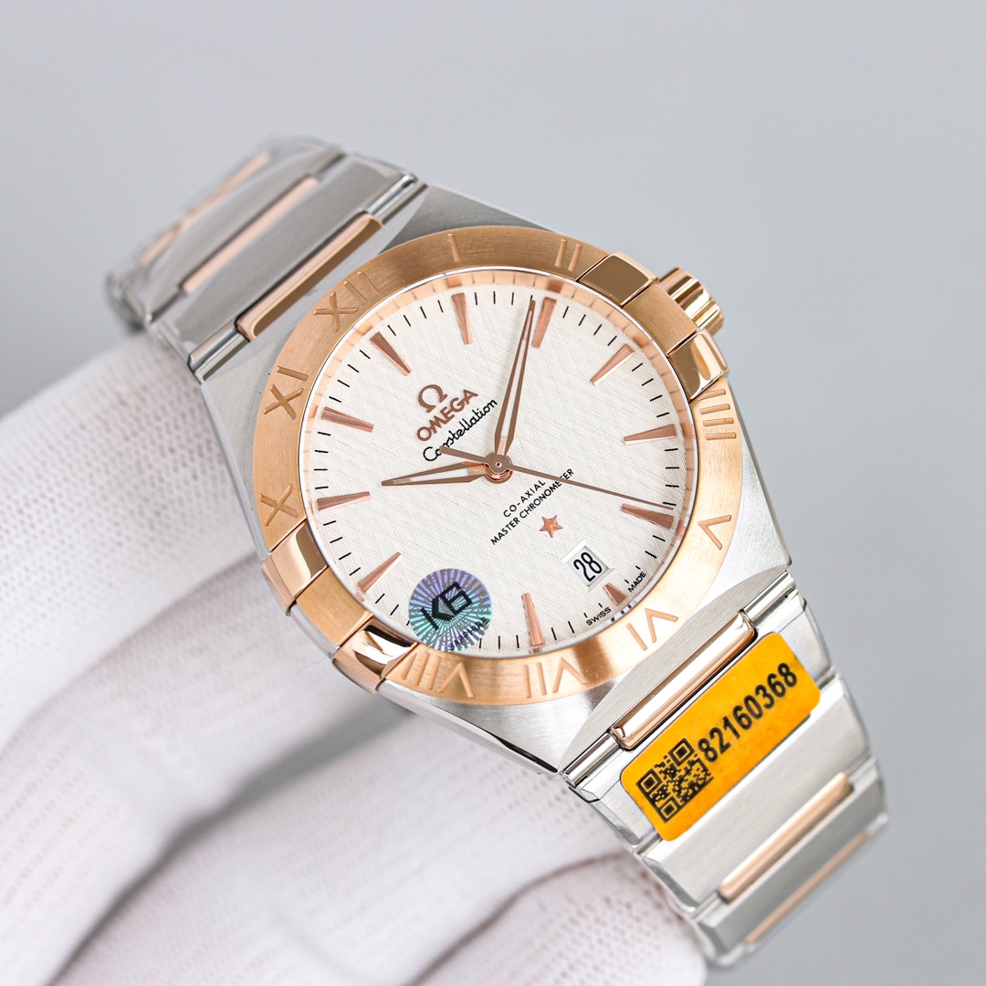 Omega Constellation 39mm Black / Gold - watch1934