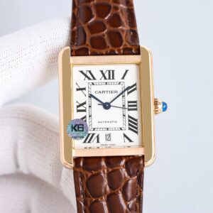 Cartier Tank 31mm White / Blue - watch1994