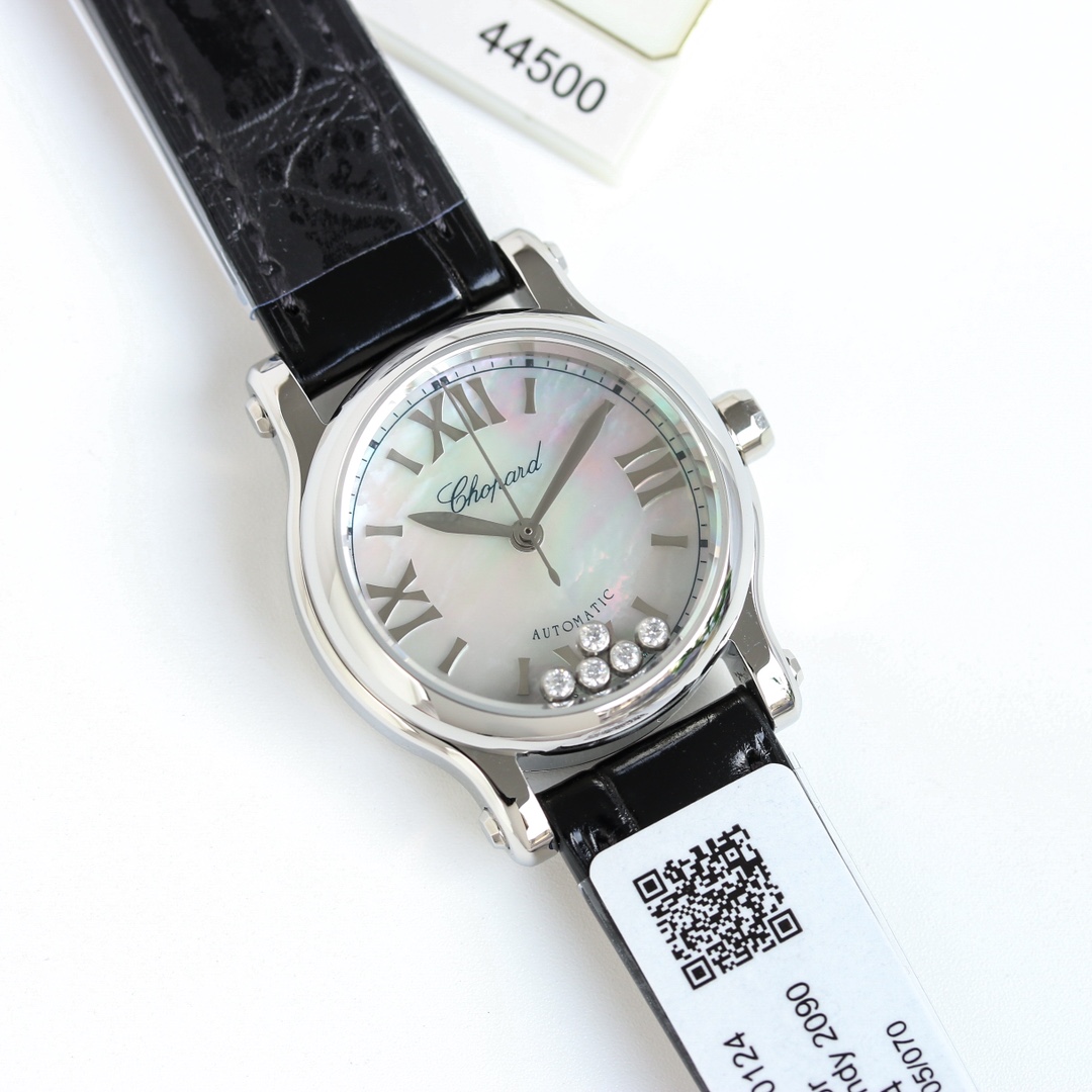Classic Watch 30mm White / Rose Gold - watch2002
