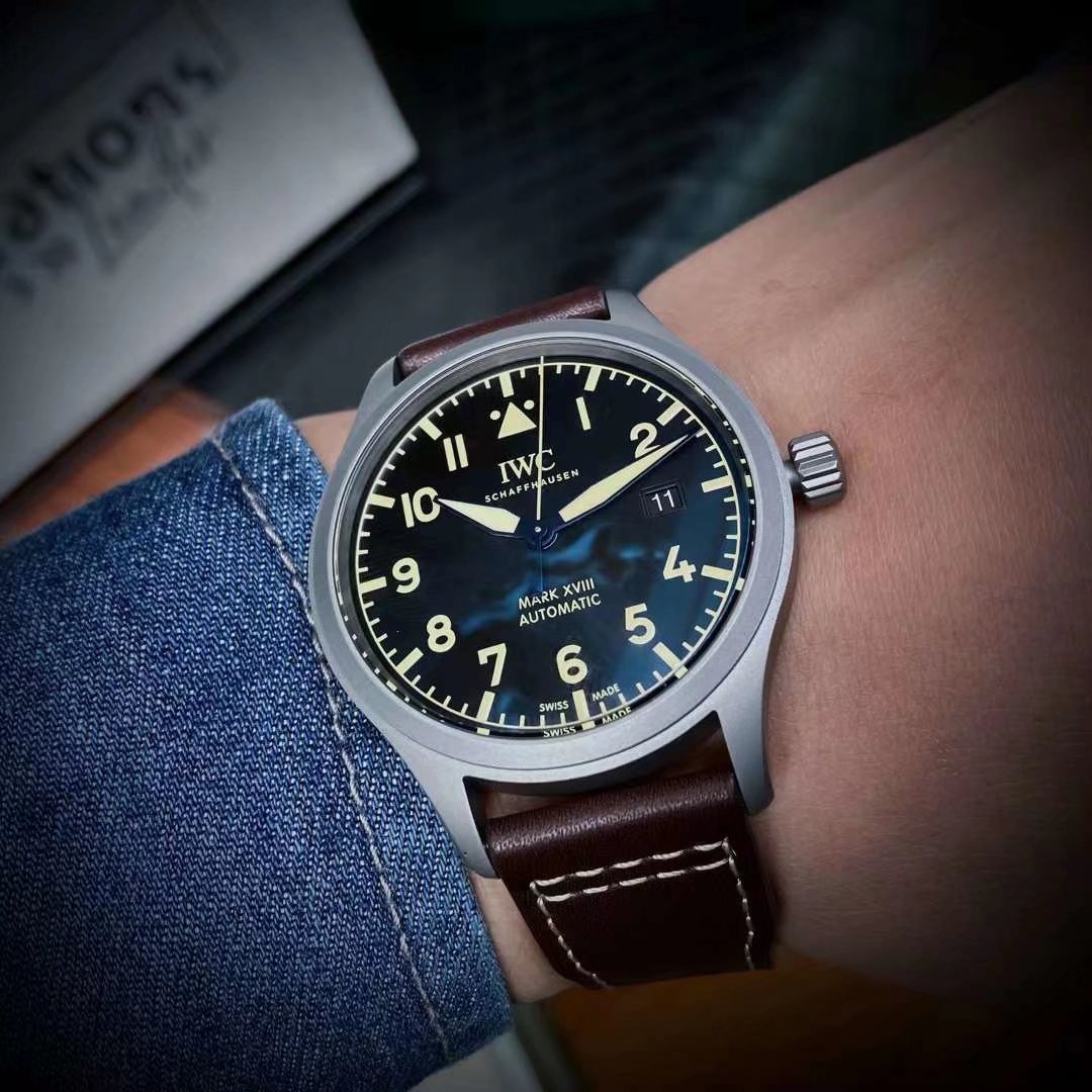 IWC Pilot 40mm Silver - watch2031
