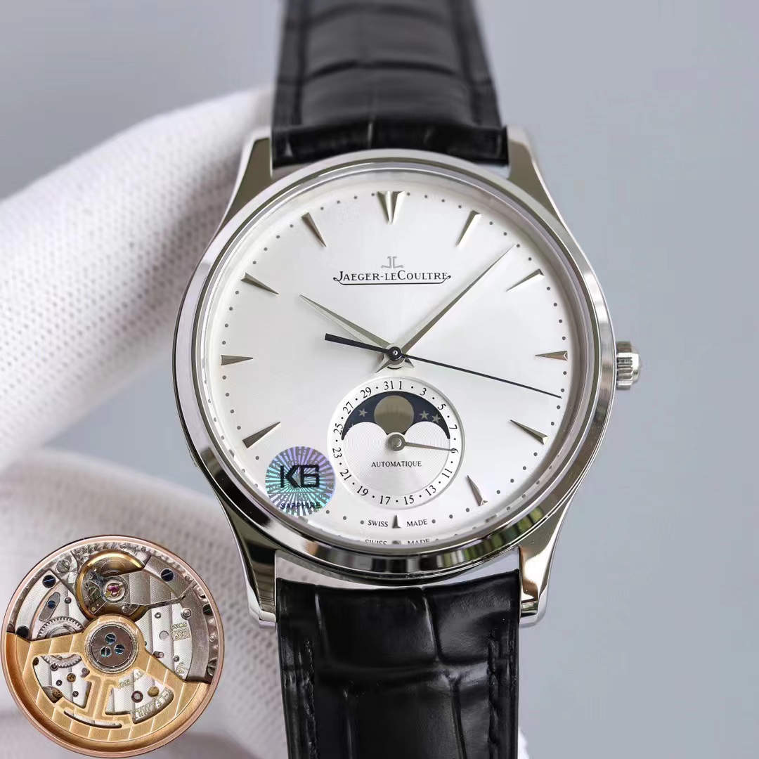 Jaeger-LeCoultre Watch 39mm White / Gold - watch2037