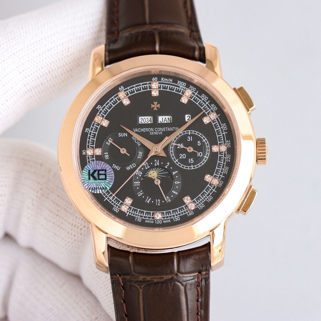 Vacheron Constantin Watch White / Gold - watch2072