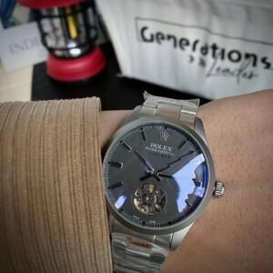 Rolex Watch 42mm Black - watch2099
