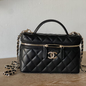 bag0675 Chanel Top Handle Gold