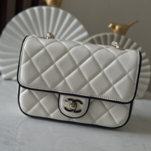 bag0701 Chanel Bag Small White