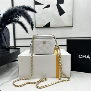 bag0781 Chanel Vanity Black