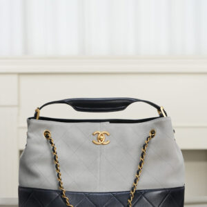 bag0796 Chanel Tote Small Gray