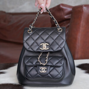 bag0804 Chanel Backpack Black