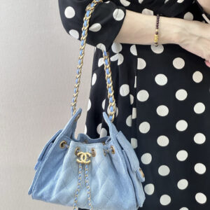 bag0809 Chanel Bag Denim Blue
