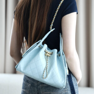 bag0872 Chanel 25 Bag Blue