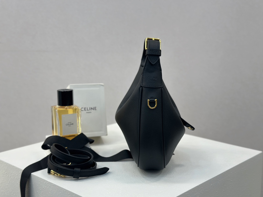 cel0020 Celine Lul Gold Gold Hardware Top Handle Bag - Image 2