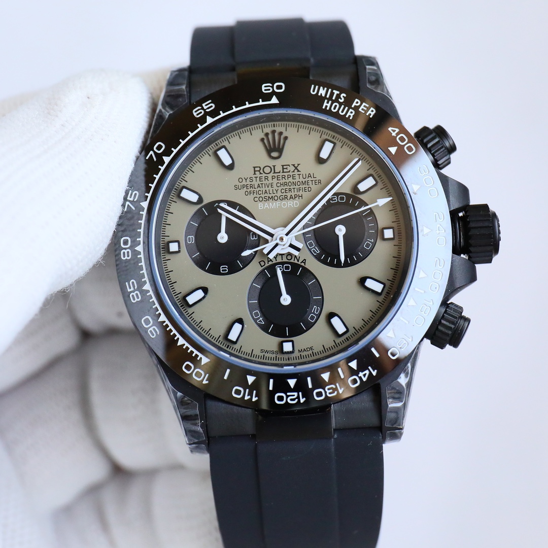 Rolex Daytona 40mm Black / Silver - watch0001 - Image 2