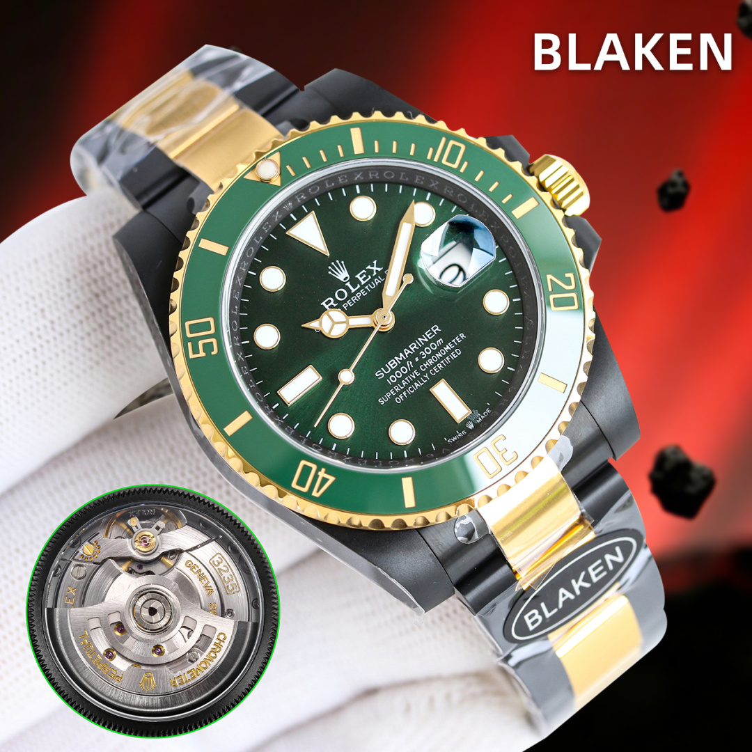 Rolex Submariner 40mm Black - watch0003 - Image 2