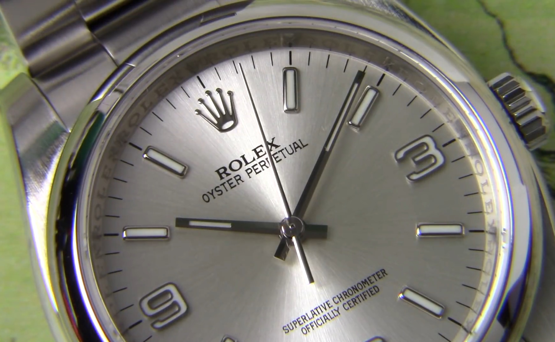 Rolex Oyster Perpetual 36mm Black / Blue - watch0005 - Image 2