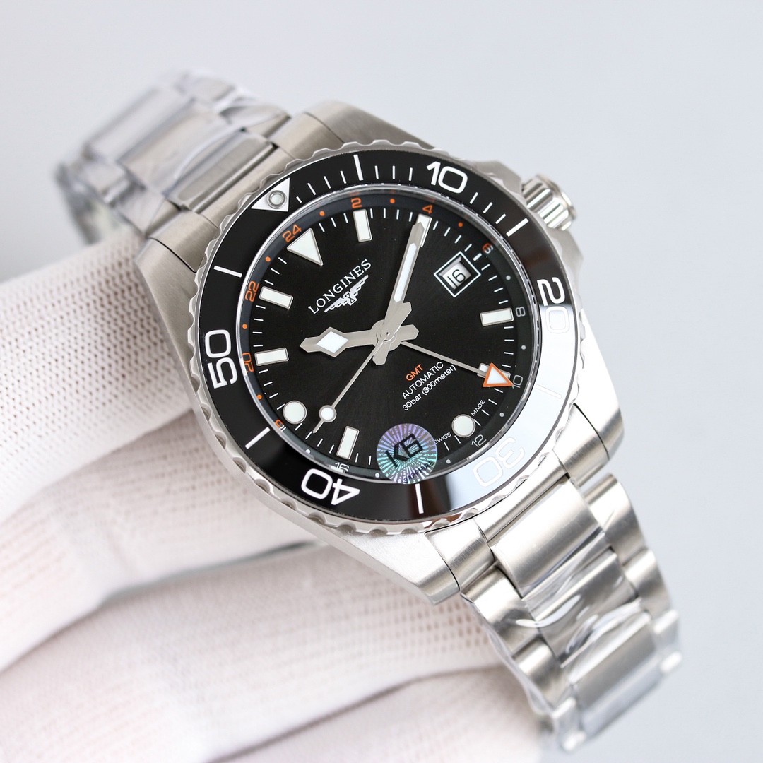 Longines Conquest 41mm Silver - watch0014 - Image 2