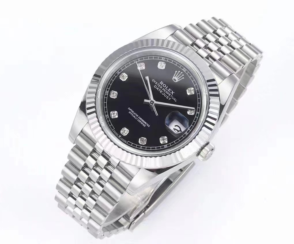Rolex Datejust 41mm White / Gold - watch0015 - Image 2